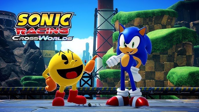 Sonic Racing CrossWorlds crossover Pac-Man